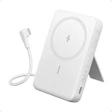 Anker ANKER ZOLO WIRELESS POWER BANK (10K, 30W, BUILT-IN USB-C CABLE) WHITE — Buy in Kenya | Batteriq