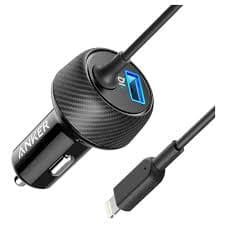 Anker ANKER POWERDRIVE 2 ELITE WITH LIGHTNING CONNECTOR BLACK — Buy in Kenya | Batteriq