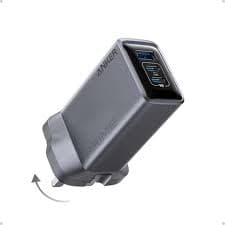 Anker ANKER PRIME CHARGER (100W, 3 PORTS, GANPRIME) SILVER — Buy in Kenya | Batteriq