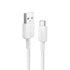 Anker ANKER 322 USB-C TO LIGHTNING CABLE (3FT BRAIDED) WHITE — Buy in Kenya | Batteriq