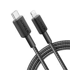 Anker ANKER 322 USB-C TO LIGHTNING CABLE (6FT BRAIDED) BLACK — Buy in Kenya | Batteriq