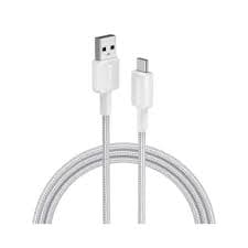 Anker ANKER 322 USB-A TO USB-C CABLE (6FT BRAIDED) WHITE — Buy in Kenya | Batteriq