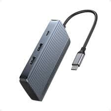 Anker ANKER USB-C HUB (7-IN-1, DUAL DISPLAY) GRAY — Buy in Kenya | Batteriq