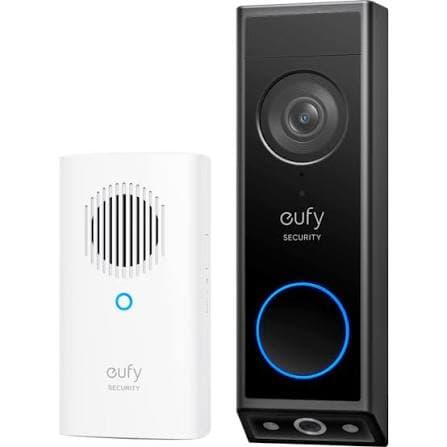 Eufy EUFY VIDEO DOORBELL E340 WITH CHIME BLACK — Buy in Kenya | Batteriq