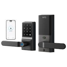 Eufy EUFY SMART LEVER LOCK C33 BLACK — Buy in Kenya | Batteriq